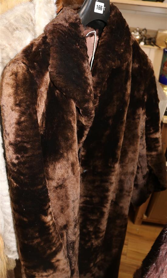 Two fur coats